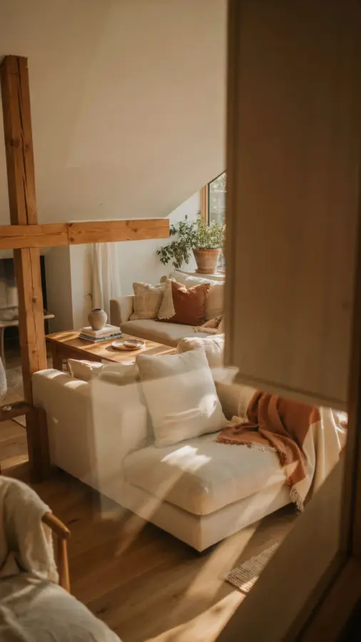 Wireless Wall Sconces for Sofa Living Room | Modern Lighting Ideas | Clean Aesthetic