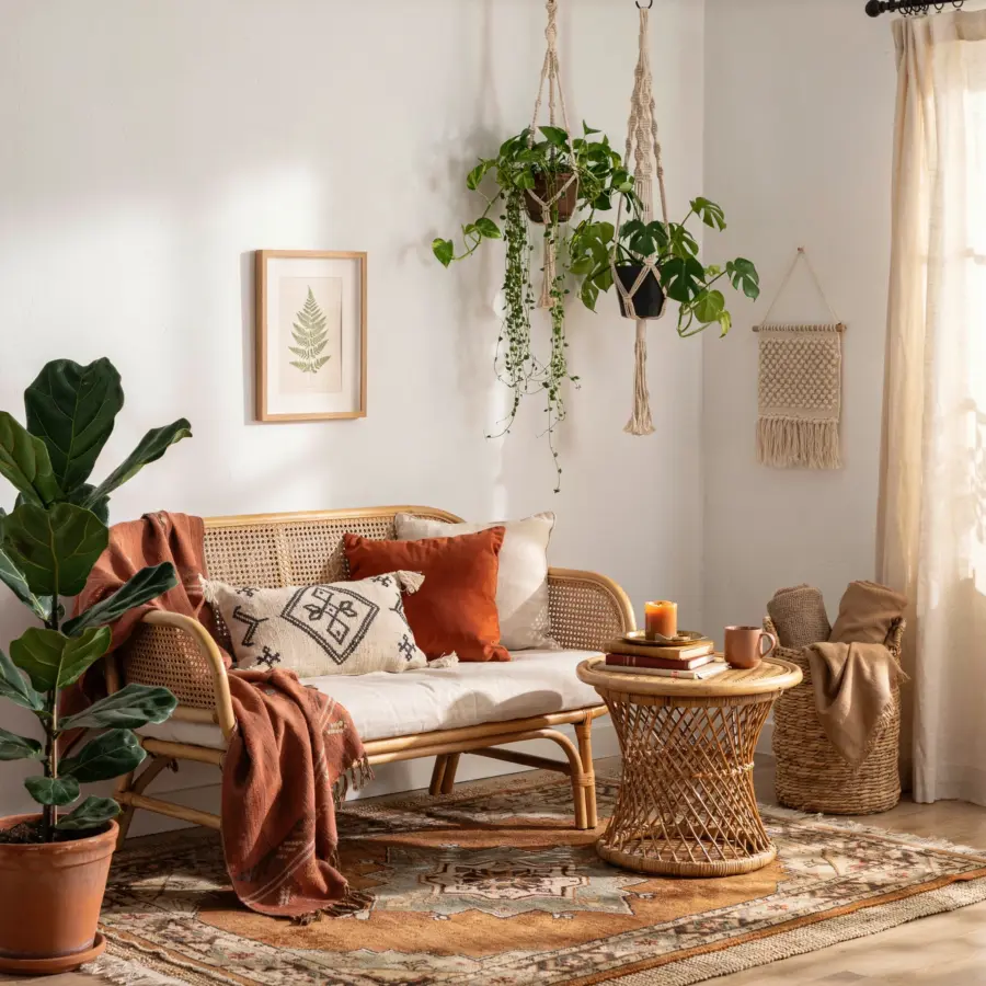 Sofa Styling Ideas for a Cozy Living Room | Neutral Textures & Layering Tips