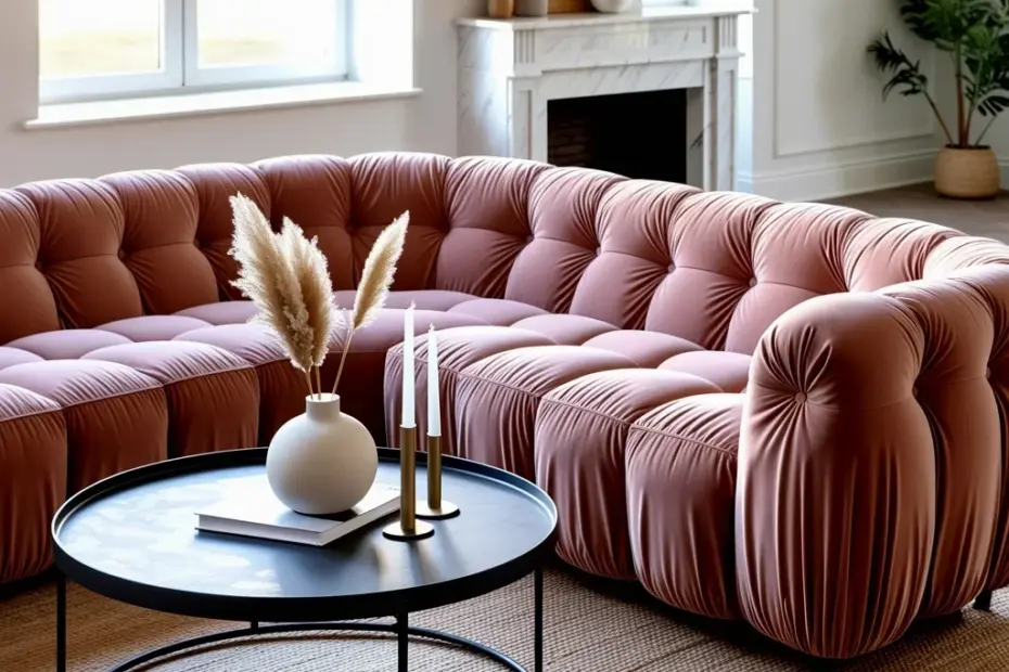 Anemone Armchair in Velvet by G. Zema - Cozy Winter Statement Piece
